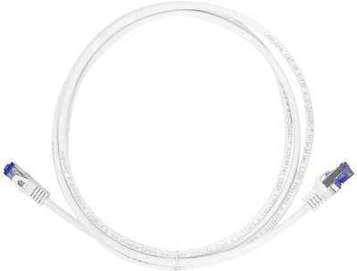 Патч-корд LogiLink Cat 6a S/FTP Ultraflex 3 м White (4052792055689)