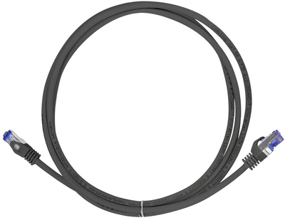 Патч-корд LogiLink Cat 6a S/FTP Ultraflex 7.5 м Black (4052792055962)