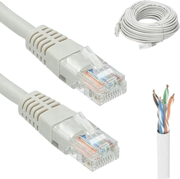 Патч-корд Netrack Cat 5e S/FTP 2 м Grey (5908268771197)