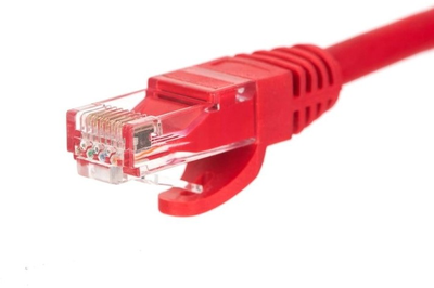 Patchcord Netrack Cat 5e UTP 3 m Red (5908268771326)