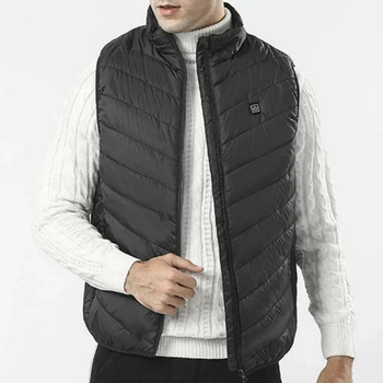 Жилет с подогревом HeatFashion Electric Heating Vest (Черный) M