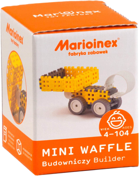 Конструктор Marioinex Mini Waffle Будівельник 42 деталі (5903033902578)