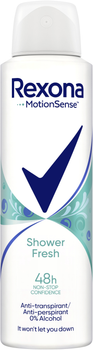 Дезодорант-антиперспирант Rexona Свежесть душа 150 мл (8717163655764/8712561845106/8720181564109)