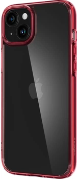 Etui Spigen Ultra Hybrid dla Apple iPhone 15 Czerwony (ACS06794)