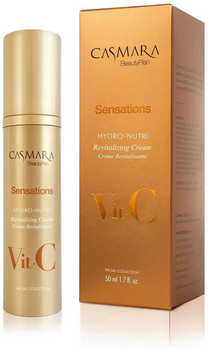 Krem do twarzy Casmara Hydro-Nutri Revitalizing Cream sensations Vit C rewitalizujący 50 ml (8436561413775)