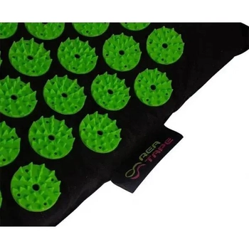 Акупунктурний масажний килимок Кузнєцова, зелений Rea Tape