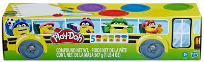 Zestaw plasteliny Hasbro Play-Doh Powrót do Szkoły 5 szt (F7368) (5010996119223)