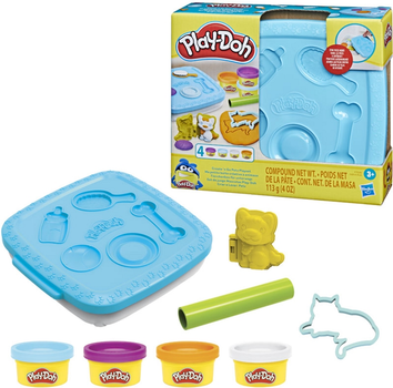 Набір для ліплення Hasbro Play-Doh Бокс для розминання в дорозі (5010994196578)