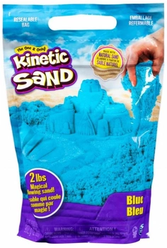 Piasek kinetyczny Kinetic Sand Żywe Kolory Niebieski 907 g (5902002100137)