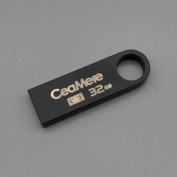 Флеш пам'ять USB 32 GB брелок Чорна