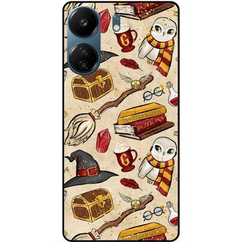 Силиконовый бампер чехол Candy для Xiaomi Poco X7 Pro с картинкой Gryffindor Гриффиндор Гарри Поттер Harry Potter