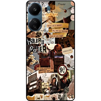 Силиконовый бампер чехол Candy для Xiaomi Poco X7 Pro Гарри Поттер Harry Potter