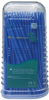 Микроаппликаторы Dochem тонкие 1.5 мм 100 шт Синие (1A6542.2)