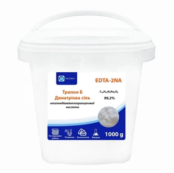EDTA-2NA Трилон Б MyChem 1 кг Динатрієва соль
