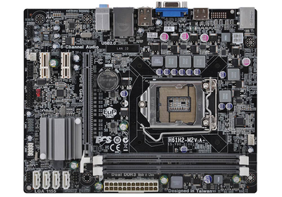 Материнська плата ECS (Elitegroup) H61H2-M2 (V 1.0) (H61H2-M2) (s1155, Intel H61, Micro-ATX) Б/в