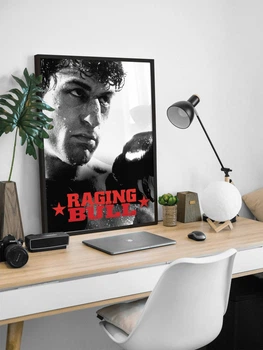 Постер фильма Скорсезе Raging Bull / Бешеный бык / Роберт Де Ниро