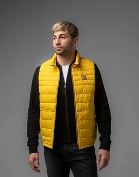 Жилет Bugatti в желтом цвете - размер 30/60 (4XL)(31220/610/370100)