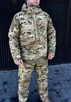 Зимова військова форма мультикам тактична форма зимова multicam зимовий костюм Омні-Хіт XL