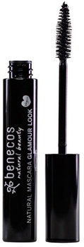 Туш для вій Benecos Natural Mascara Glamour Look натуральна Ultimate Black 8 мл (4260198093949)