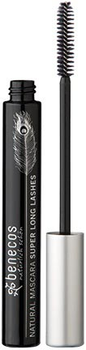Туш для вій Benecos Natural Super Long Lashes подовження Carbon Black 8 мл (4260198090573)
