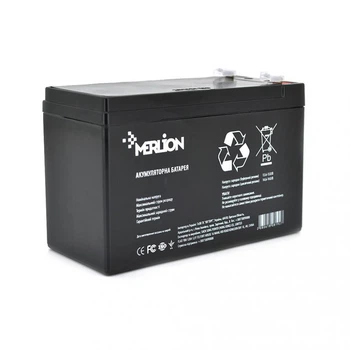 Аккумулятор мультигелевый MERLION GP1290F2B 12V 9 Ah AGM