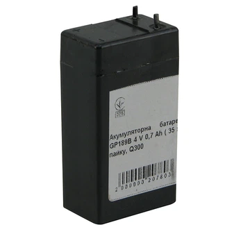 Аккумулятор мультигелевый MERLION GP189B 4V 0.7 Ah AGM