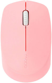 Mysz Rapoo M100 Silent Wireless Różowa (6940056181831)