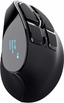 Миша Trust Voxx Rechargeable Ergonomic Wireless Black (8713439237313)