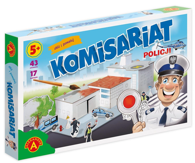 Konstruktor Alexander 3D Painting House Police Station 43 elementy (5906018020397)