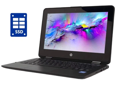 Нетбук-трансформер HP ProBook x360 11 G1 EE / 11.6" (1366x768) TN Touch / Intel Pentium N4200 (4 ядра по 1.1 - 2.5 GHz) / 4 GB DDR3 / 128 GB SSD / Intel HD Graphics 505 / WebCam / Win 10 Pro б/у