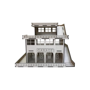 Паркинг для машинок Woodcraft деревянный 36х32х27 см