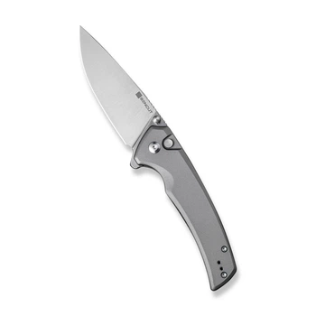 Складной туристический нож Sencut Serene, (8.8 см) D2 / Aluminum серый