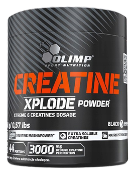 Kreatyna Olimp Xplode Powder 260 g Pomarańcza (5901330079313)