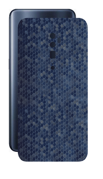 Захисна плівка StatusSKIN для OPPO reno 10x Корпус Вініл Соти сині