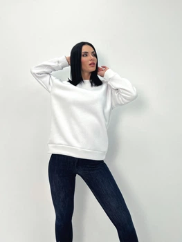 Женский теплый батник "Wear", белый 46-48