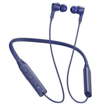Bluetooth-Навушники Borofone BE59 Rhythm neckband Blue
