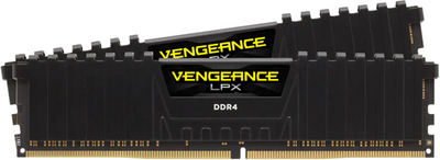 Оперативна пам'ять Corsair DDR4-3600 32768MB PC4-28800 (Kit of 2x16384) Vengeance LPX Black (CMK32GX4M2D3600C18)