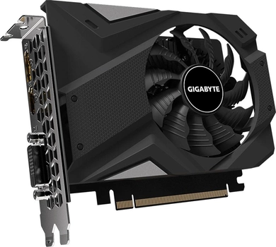 Відеокарта Gigabyte PCI-Ex GeForce GTX 1650 D6 OC 4GB GDDR6 (128bit) (1590/12000) (DVI-D, HDMI, DisplayPort) (GV-N1656OC-4GD 2.0)