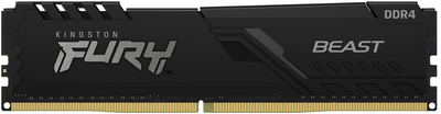 Оперативна пам'ять Kingston Fury DDR4-3600 8192 MB PC4-28800 Beast Black (KF436C17BB/8)