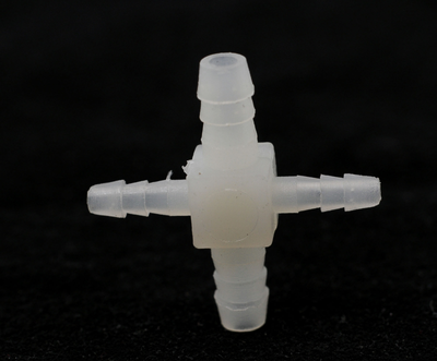 Штуцер трійник пластик 3*5*3*5 мм для стоматологічної установки Упаковка 5 шт China LU-1008837
