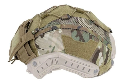 Кавер на шлем FAST с противовесом карманом для батареи Мультикам (Kali) AI218