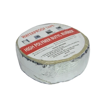 Надлипка водостійка стрічка High polymer butyl rubber 10 метрів (1010361-Silver)