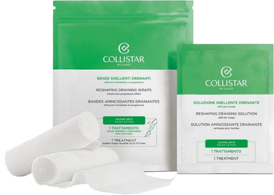 Bandaże termoaktywne na cellulit Collistar Slimming Draining Bandages drenujące wyszczuplające 2 x 100 ml (8015150253611)