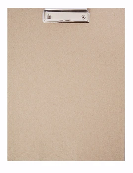 Планшет с прижимом Clipboard, картонный, КРАФТ-покрытие, А4 (452)