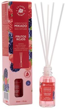 Patyczki zapachowe La Casa de los Aromas Mikado Czerwone Owoce 30 ml (8428390060299)