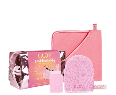 Набір для догляду за обличчям Glov сумка + рукавичка для зняття макіяжу + рукавичка для очищення масок + рукавичка (5907440742093)