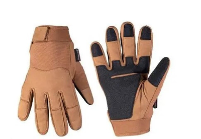 Рукавички армійські зимові тактичні з мембраною Mil-tec 12520819 Койот Army Gloves Winter Thinsulate-L