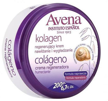 Krem do ciała Instituto Espanol Avena Collagen Regeneration Cream regenerujący z kolagenem 200 g (8411047142073)