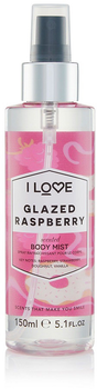 Mgiełka do ciała I Love... Scented Body Mist Glazed Raspberry 150 ml (5060351545235)