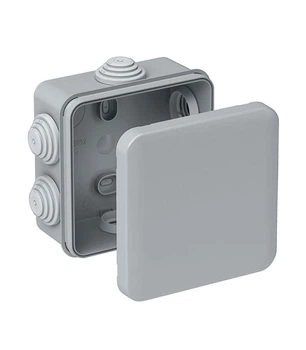 Коробка монтажна герметична зовнішній квадрат 85х85х40 IP55 Neomax